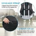 BAGCITY. Business Laptop & Travel Backpack, USB Port, Dual Compartment, Suitcase Layer, Large Capacity Water Resistant. 
