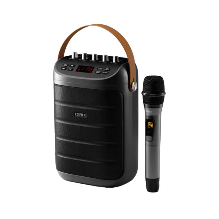 Edifier PK305 Portable Multimedia Speaker Wireless Mic Bluetooth Built in Battery AUX/USB/TF-Card Up to 7 hours on a single charge, built-in 6000mAh Lithium-ion polymer battery SLEEK AND COMPACT DESIGN | Portable Speaker | Mic Speakers | Traveling Speaker