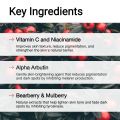 Serum Vitamin C, Niacinamide, Alpha Arbutin (30ml) | AccuFix Cosmetics All in One Face Serum For Pigmentation. 