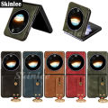 Phone case For Tecno Phantom V Flip Back cover Leather Ring Holder Snap-on Hybrid PC+TPU Full Protection for Tecno Phantom V Flip Cover cases. 
