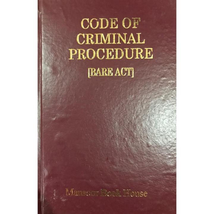 Code of Criminal Procedure (Bare Act)