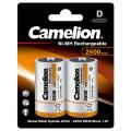 Camelion rechargeable D size battery - 2500 mAh. 