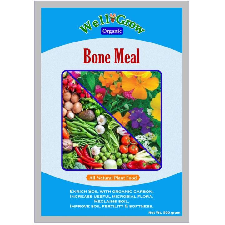 Bone Meal Rich Source Of Phosphorus and Calcium Organic Fertilizer 500g