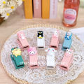 Kawaii Sanrios Kuromi Cartoon Hellokitty Anime Mymelody Cute Cinnamoroll Creative Mini Doll Stationery Portable Office Stapler. 