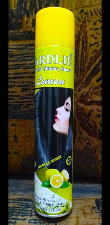yardlie hair shiner spray for wig 350ml.