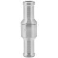 10mm Check Valve Brake Servo Booster No Return Inline One Way Valve Non Return Valve Vacuum Hose Aluminum Valve. 