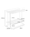 Accessories Storage Washroom Metal Wire Shelf / Rack / Organizer. 
