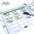 Weekly Meal Planner A4 Size Laminate With Board Marker wall planner. 