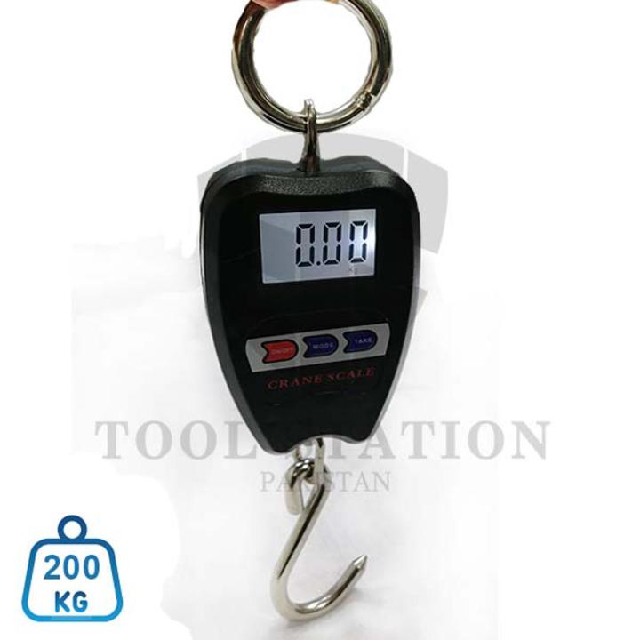 Portable Crane Scale 200kg Weight LED Display Industry Heavy Duty Hanging Hook Scales