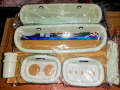 Bathroom Accessories Plastic Premium Quality Set of 5. 
