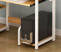 Modern Desktop Computer Desk Gaming PC Laptop Desk Work Table, Home Workstation Students Study Writing Desk. 