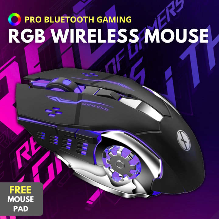 RGB%20Wireless%20Gaming%20Rechargeable%20Mouse%20With%203200%20dpi%20Mechanical%206%20Programmable%20Buttons%20-%20USB%20Dongle%20Optical%20LED%20Bluetooth%20Wireless%20Mouse%20-%202.4GHz%207M%20RGB%20LED%20Light%20With%20Free%20Mouse%20Pad%20for%20Smart%20TV,%20PC,%20Laptop,%20Computer,%20Gaming,%20Pubg%20Mobile%20-%20Image%202