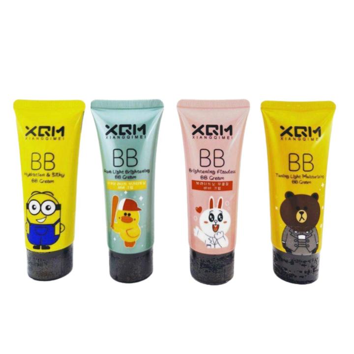 Original XQM BB Cream Baby Face Foundation Effect With SPF - Pack of 4