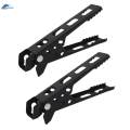 2x Anti Scald Pan Clamp Hot Bowl Plate Clip Pan Gripper Pot Lifter for Outdoor BBQ. 