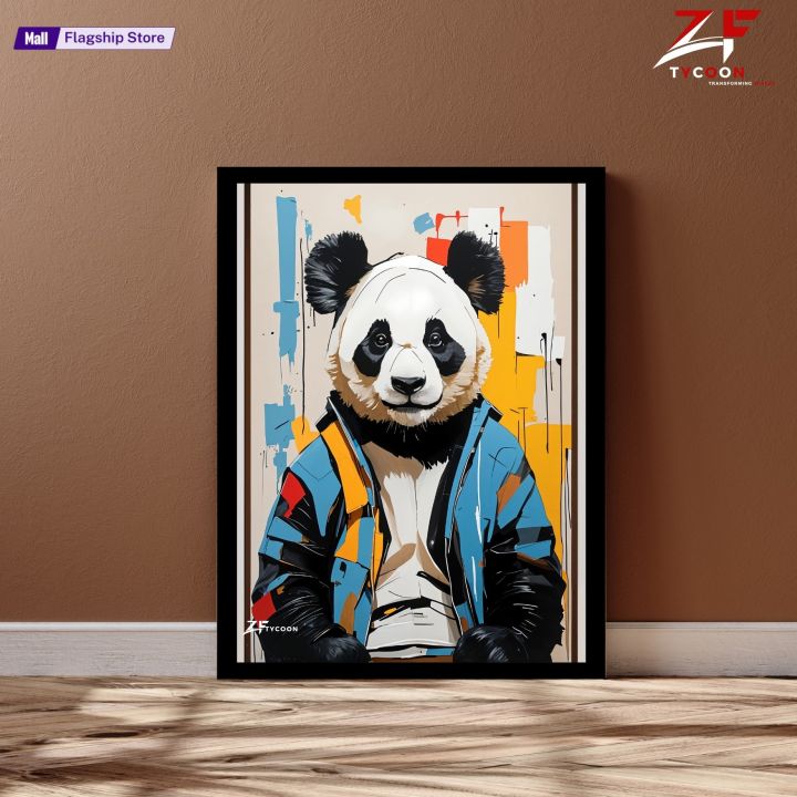 ZF Panda Print, Nursery Wall Art Decor, Kids Room Decor, 9x12 l 12x18 ...