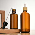 Brown Aromatherapy bottle Aromatherapy Empty Pipette Drop bottle Glass Massage dropper bottle for Spa Relaxation Wellness. 