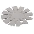 Bevel Gauge Round Shape 15-120° for Measuring Angle. 