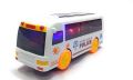 Police Bus Toy With 3D Lighting and Sound, Bus, Toys [BT]. 