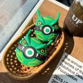 Yuthorite Cartoon cracked empty seat airpods pro Apple Bluetooth 2/3 generation headphone shell Pokémon protective cover suitable for anti-fall. 
