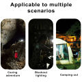 Heavy-duty Flashlight Portable Waterproof Camping Flashlight with Detachable Handle Rechargeable High Brightness 7 Adjustable Levels Ideal Outdoor Torch for Southeast Asian Buyers. 