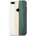 Iphone 7Plus/ 8Plus Rainbow Silicone Cases /Rainbow Colorful Covers Designed For Apple iPhone Silicone Cases. 
