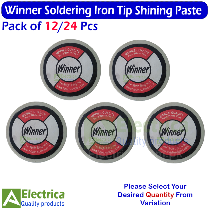 12 /24 pcs of  WINNER SOLDERING FLUX PASTE SOLDER WELDING GREASE/SOLDERING PASTE BY ELECTRICA