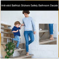 Anti-Slip Shower Stickers Wear Resistant Non-Slip Bathtub Shower Stickers Floor Decals. 
