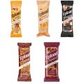 Pack of 5 Reload Granola Bar, Salted Caramel & Almond, Coffee & Almond, Cranberry, Dark Chocolate, Peanut Butter High Fiber High Protein, 40g. 