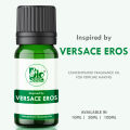 Inspired by Versace Eros Fragrance oil for Aroma Essential oil Diffuser | Fragrance oil for Humidifier and Perfumes, Candle or Soap Making | Concentrated Perfume Oil. 