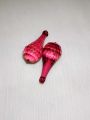 10/15 pcs Pink Faceted Crystal Plastic Drop Tussle Bead - DIY Craft, Jewelry, Dress Ornaments and Décor. 