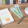 【HOT】 Cute PET Sticky Note Flags Tabs Page Markers Paper Index Bookmark Thin Strip Fluorescent Sticky Notes Office Supplies Stationery. 