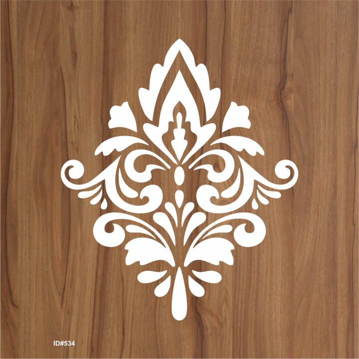 Elegant Damask Reusable Stencil For wall Painting Art DIY Home Decor ...
