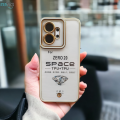RMG for Infinix Zero 20 Back Cover Luxury Space Transparent Soft TPU Protective Phone Case. 