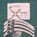 1set White Landing Gear Quadcopter legs DJI F450 F550. 