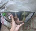 Large Heavy Bowl Round Tasla Stainless Steel Taghari 10 Liters. 