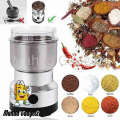 Masala Grinder Machine Stainless Steel Mini Electric 2 in 1 Electric Grinder Coffee Grinder and Blender High-Quality 4 Blades Blender Machine 100% Original 330W Premium Quality Machine. 