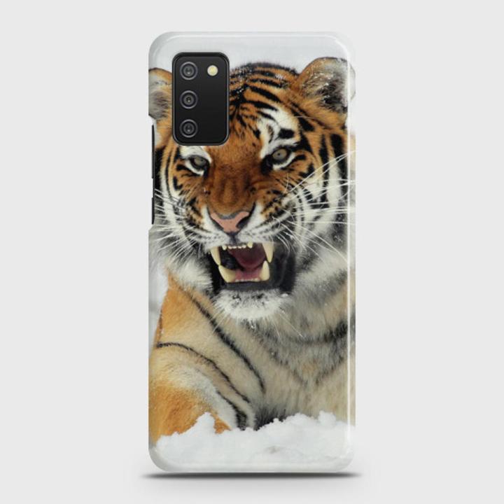 Samsung Galaxy A03s Cover - SkinLee HQ Hard Case - Tiger Snow Growling - SKINLEE-427-1-1024-732