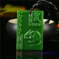 Chinese Zodiac Jade Pendant Necklace Women Jewelry Gifts Natural Amulet Jadeite Men Fashion Carved Green Chinese Charm. 