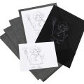 【NEW】 50 Sheets A4 Carbon Paper Reusable Image Transfer Paper Pattern Letters Erasable Tracing Paper Stationery Finance Copy Paper. 
