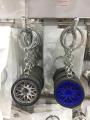 Luxury Wheel Tyre Rim Stylish Keychain. 