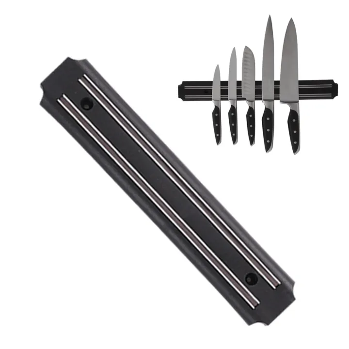 Black%20Magnetic%20Knife%20Holder%20Rack%20Kitchen%20Wall%20Mounted%20Magnet%20Bar%20-%2038cm%20-%20Image%207
