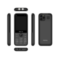 VGO TEL i15 - 2.8″ Big Screen -  3000mAh Battery - 4000 Contact Space - Auto Call Recorder - Magic Voice - Multiple Themes Style - 2000 SMS Message Space -Expandable Memory Upto 32GB - Selfie Camera - Box Pack  - 1 Year Warranty. 