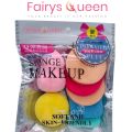 Fairy's Queen 6 Piece Makeup Sponges And Blenders / Cotton Pad Applicator Foundation Makeup Blender Powder Buff Sponge. 