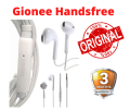 Handfree 100% Original Gionee Handsfree High Quality Handsfree Deep Base Sound High Quality Headphones Best Earphones for online classes gaming streaming Handfree 3.5mm Jack for all devices High Quality Sound Handfree. 
