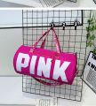 [Kashif Luggage] Pink Gym Bag Cute Duffle Bag Travel Tote Bag Overnight Carryon for Swim Sports Gym Travel Bag. 