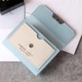 Women Wallet Small Cat Ear Wallet Cute Mini Wallet Unique Design Purse Ladies Contrasting Metal Buckle Wallet. 