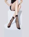 Pack Of 10 Pairs Black Stocking Socks. 