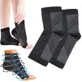 【KuaKe Mall】1 Pair Foot Angel Anti Fatigue Outerdoor Socks Compression Foot Sleeve Support Socks Men Brace Sock Socks. 