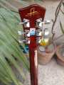 Acoustic Guitar 41 inches Color Purple with Free Gifts. 