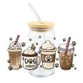 3D UV DTF Transfer Sticker For Wraps Glass Bottles Cups Cans DIY Waterproof High Temperature Resistance Easy To Use. 